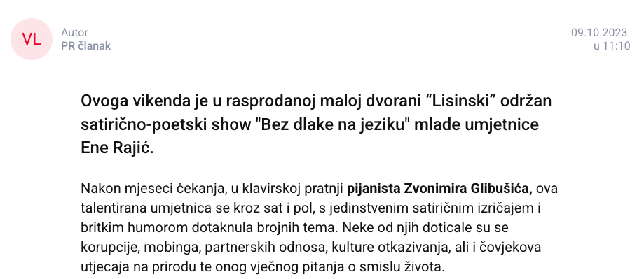 Večernji list