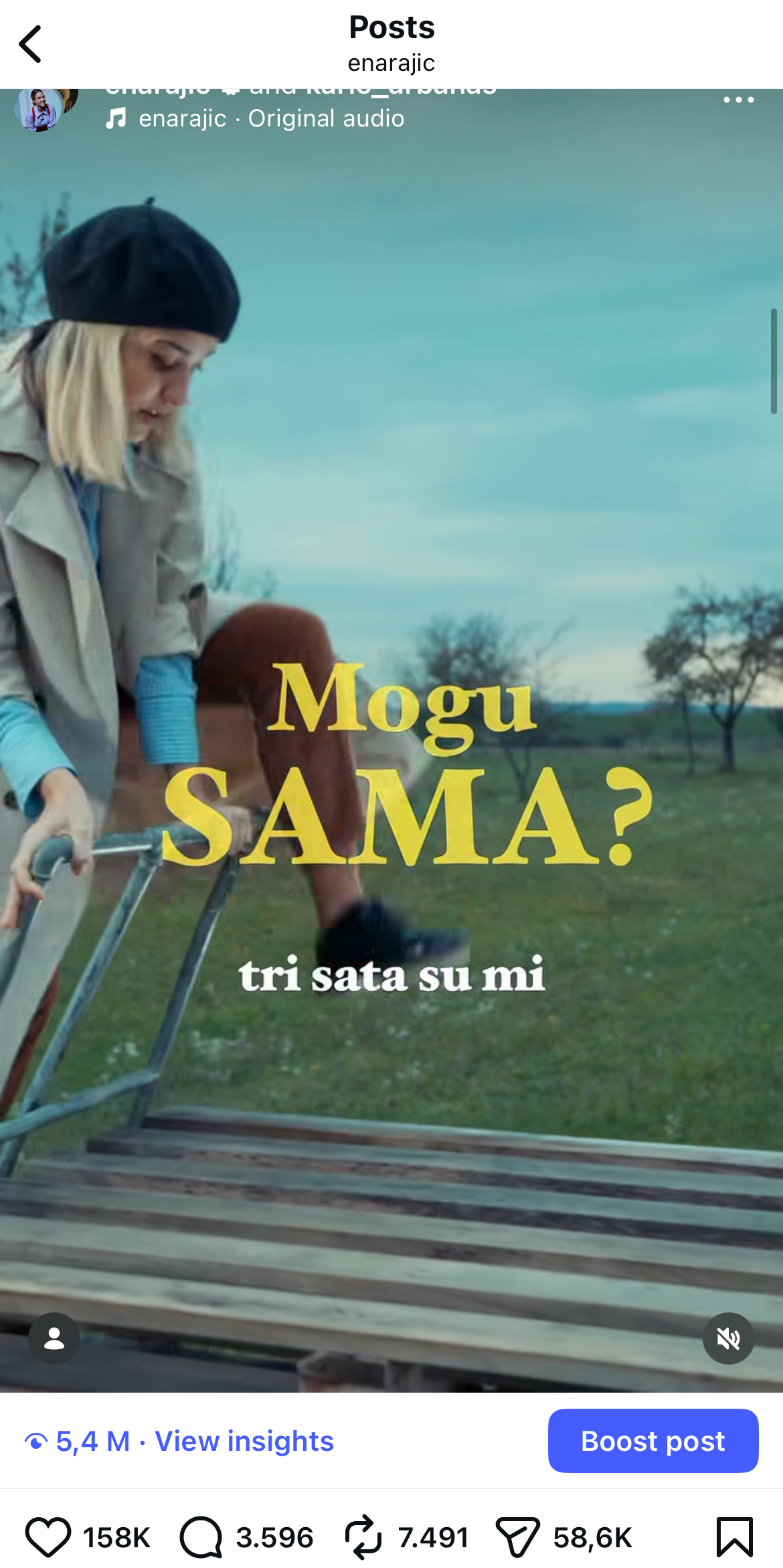 mogu sama novi screen
